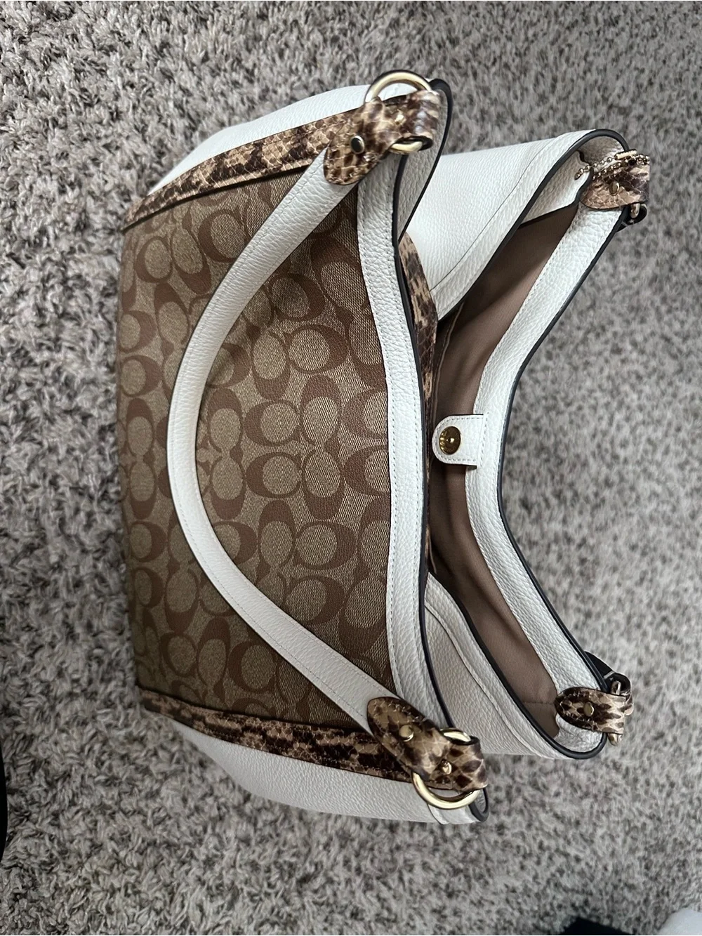 Coach Kristy colorblock Shoulder Bag